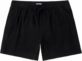 Men's Swim Shorts 5 inch Seersucker Swimming Trunks for Men Swim Suits Beach Shorts