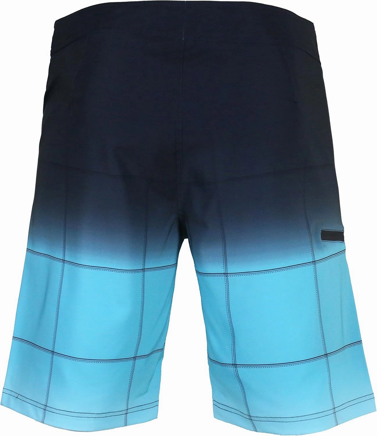 Men's Swim Trunks 22 Quick Dry Board Shorts with Key Keeper, No Mesh Lining - Perfect for Surfing & Swimming