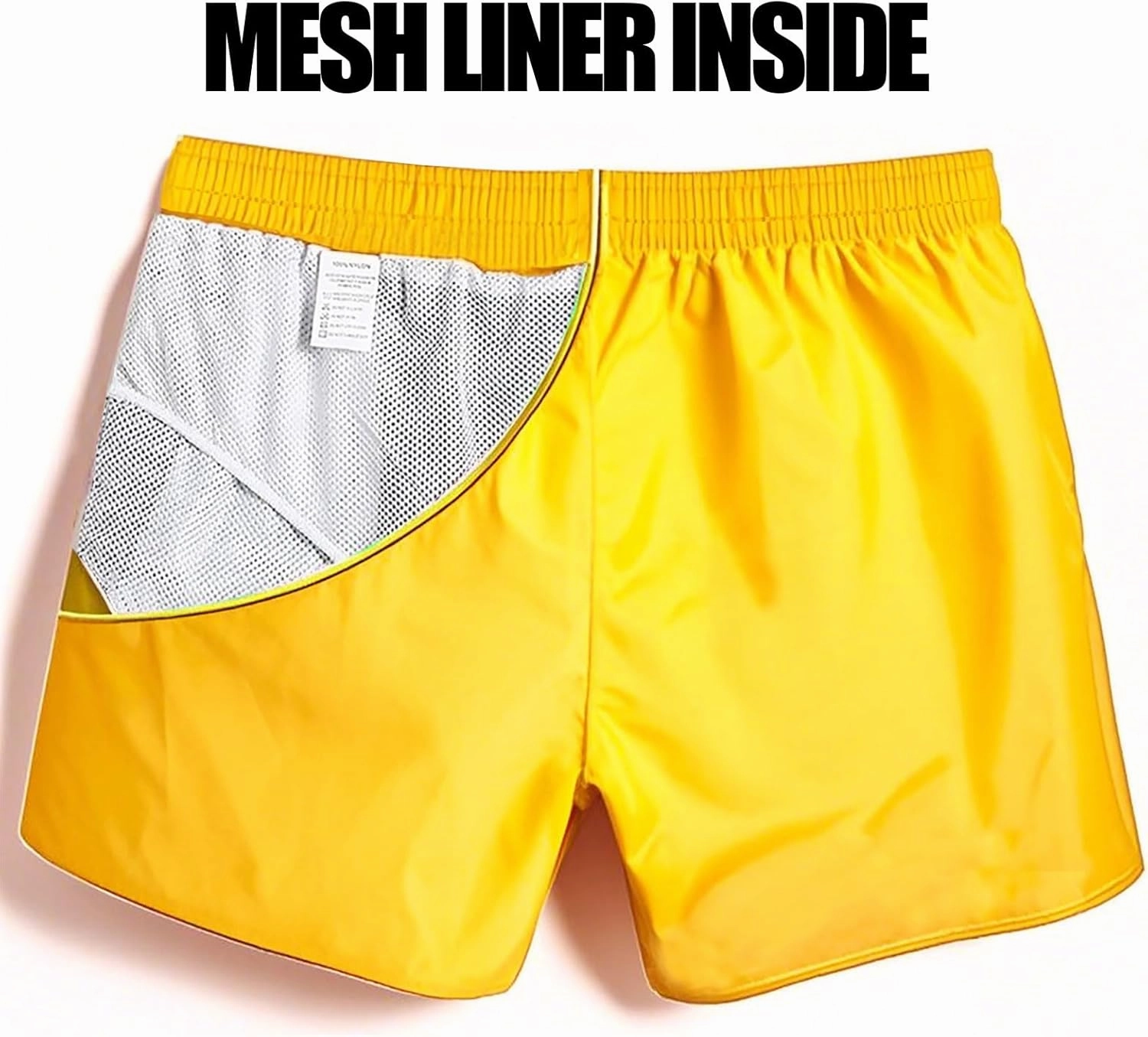 Men's Swim Trunks 5 Inch Quick Dry Board Shorts Mesh Lining Swimming Trunks Beach Shorts for Men Bathing Suits