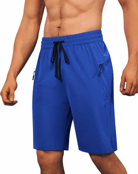 Men's Swim Trunks Quick Dry Beach Shorts with Zipper Pockets, UPF 50 , Swimming, Surfing, Outdoor - No Mesh Liner