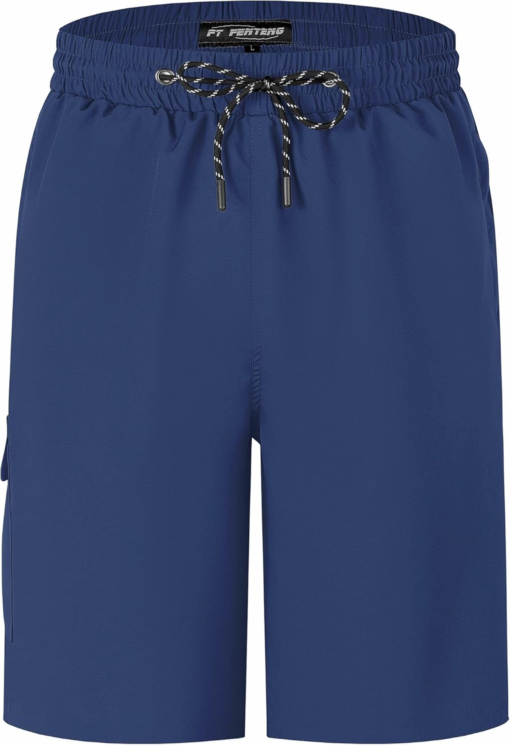 Men's Swim Trunks Quick Dry Board Shorts with Zipper Pockets Beach Shorts Bathing Suits for Men - No Mesh Liner