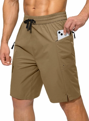 Men's Swim Trunks Quick Dry Board Shorts with Zipper Pockets Beach Shorts Bathing Suits for Men - No Mesh Liner