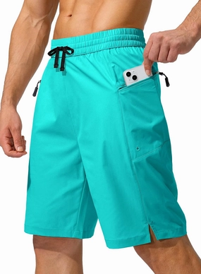 Men's Swim Trunks Quick Dry Board Shorts with Zipper Pockets Beach Shorts Bathing Suits for Men - No Mesh Liner