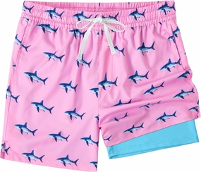 Men's Swim TrunksMesh Lining Quick Dry with Pockets Beach Shorts Hawaiian