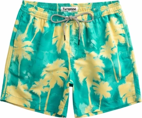 Mens Swim Trunks 5 Inch Swimming Shorts with Mesh Lining Quick Dry Bathing Suits for Men Swimwear