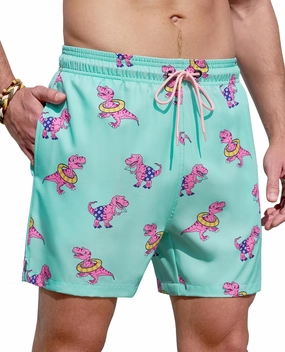 Mens Swim Trunks 5 Inch with Mesh Lining Quick Dry Stretch Bathing Suits for Men Board Shorts Men's Swimwear
