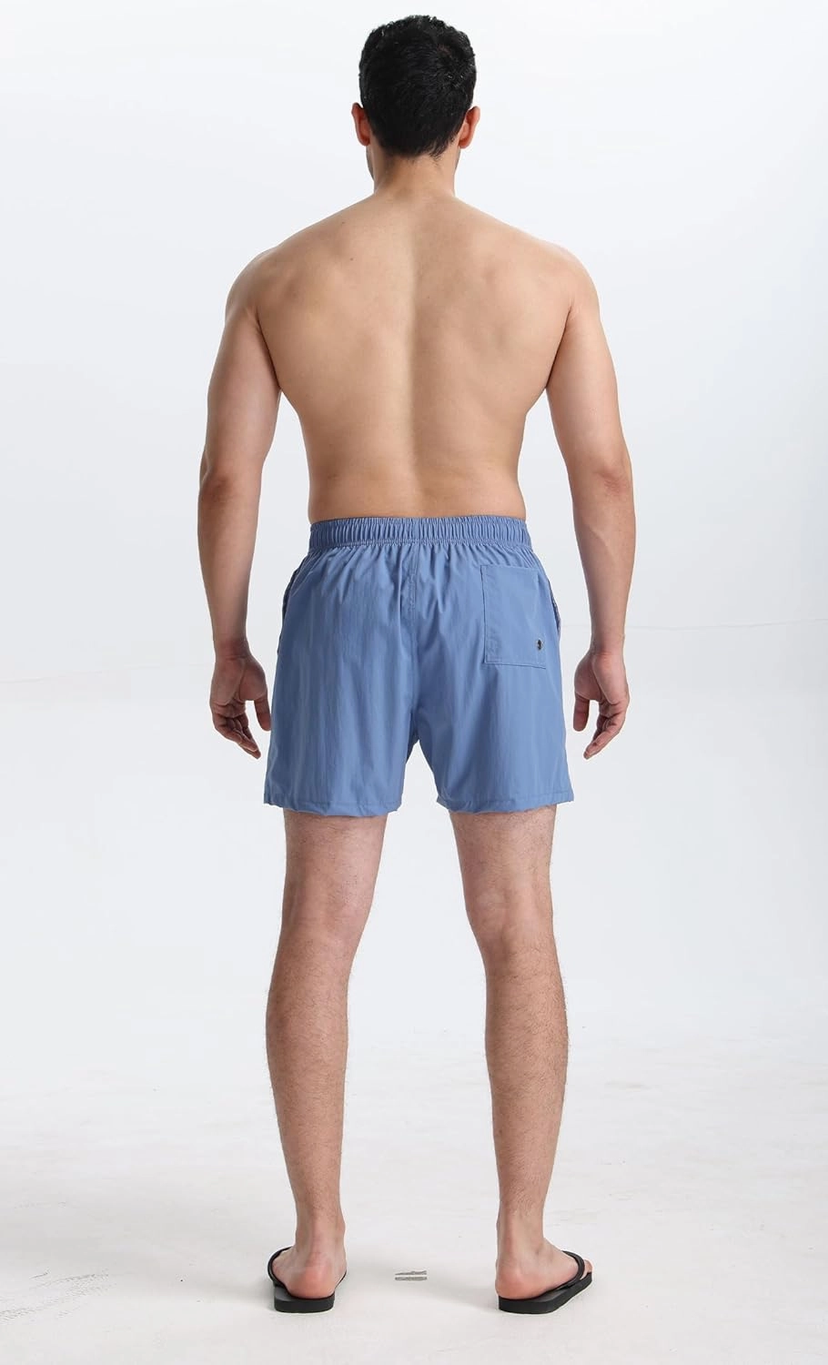 Mens Swim Trunks 5" with Mesh Lining Quick Dry Beach Shorts for Swimming Men Bathing Suit