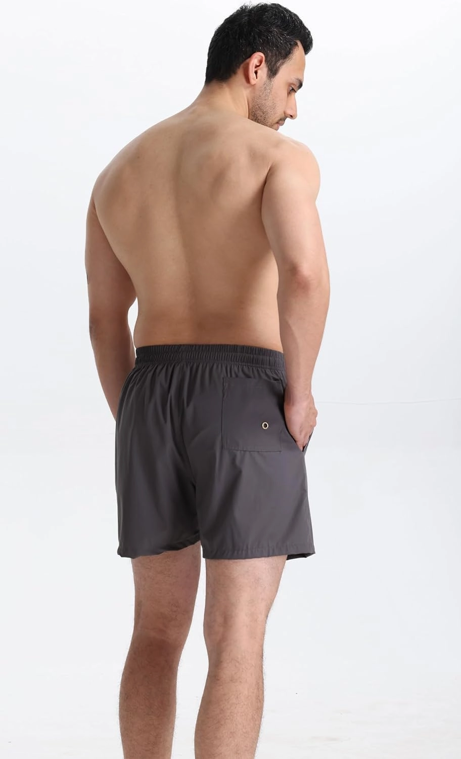 Mens Swim Trunks 5" with Mesh Lining Quick Dry Beach Shorts for Swimming Men Bathing Suit