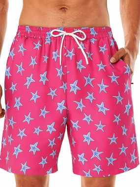 Mens Swim Trunks 7 Inch 9 Inch Quick Dry Board Shorts Swimwear Bathing Suit Beach Swim Shorts with Pockets