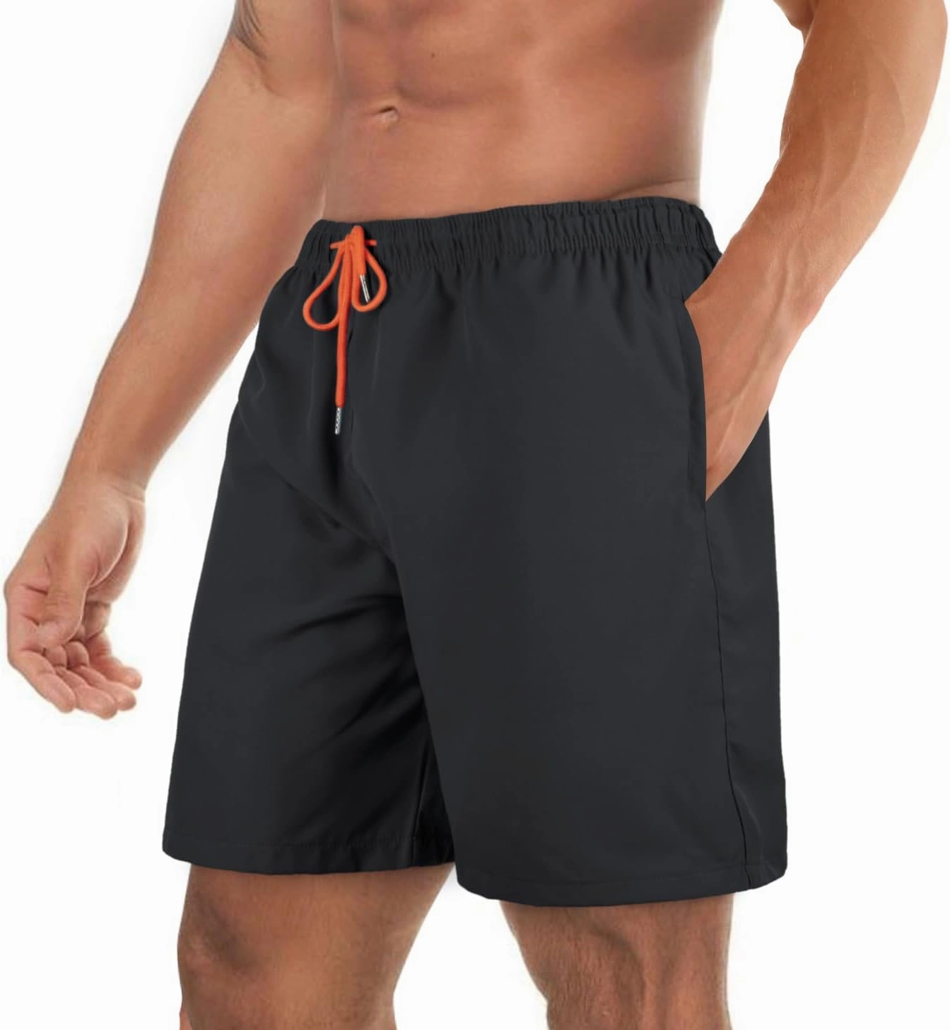 Mens Swim Trunks 7" Quick Dry Swim Shorts Swimsuit Swimming Trunks Swimwear with Pockets