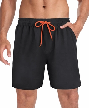 Mens Swim Trunks 7" Quick Dry Swim Shorts Swimsuit Swimming Trunks Swimwear with Pockets