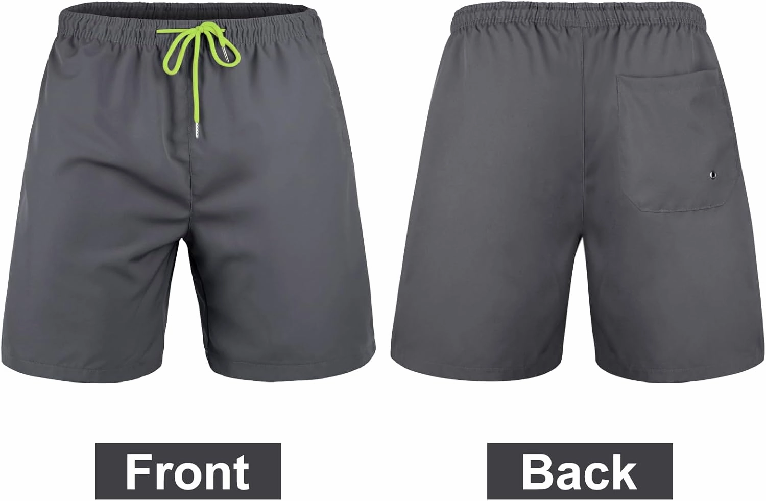 Mens Swim Trunks 7" Quick Dry Swim Shorts Swimsuit Swimming Trunks Swimwear with Pockets