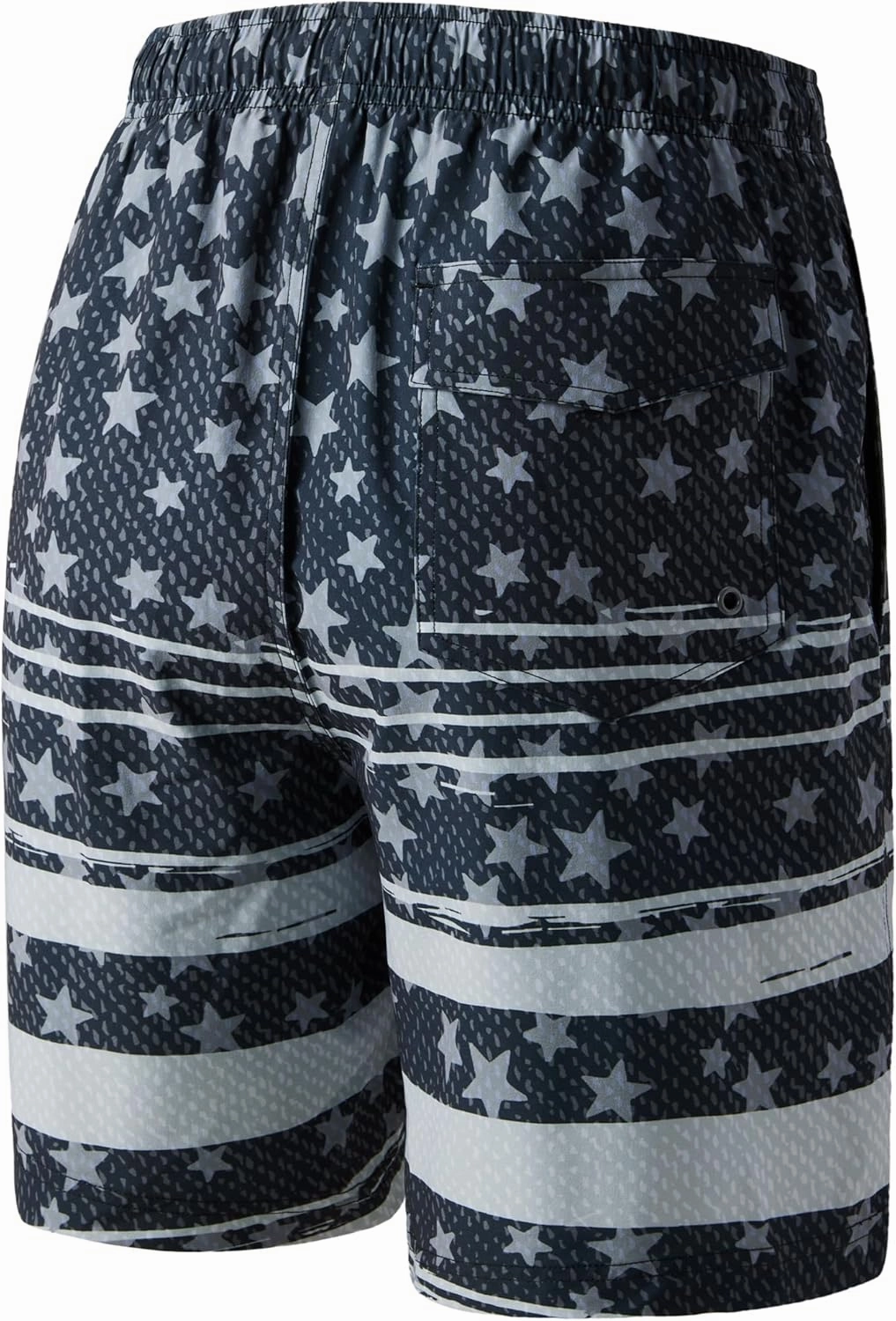 Mens Swim Trunks 8 inch Inseam Mesh Liner Quick-Dry Lightweight 4-Way Stretch Bathing Suit Swimming Trunks for Men UPF 50 