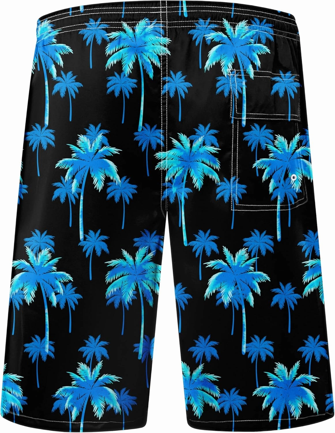 Mens Swim Trunks Quick Dry Board Shorts with Mesh Lining, Breathable Fit Hawaii Beach Shorts Swimwear Bathing Suits