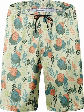 Mens Swim Trunks Quick Dry Board Shorts with Mesh Lining, Breathable Surf Beach Shorts Swimwear Bathing Suits