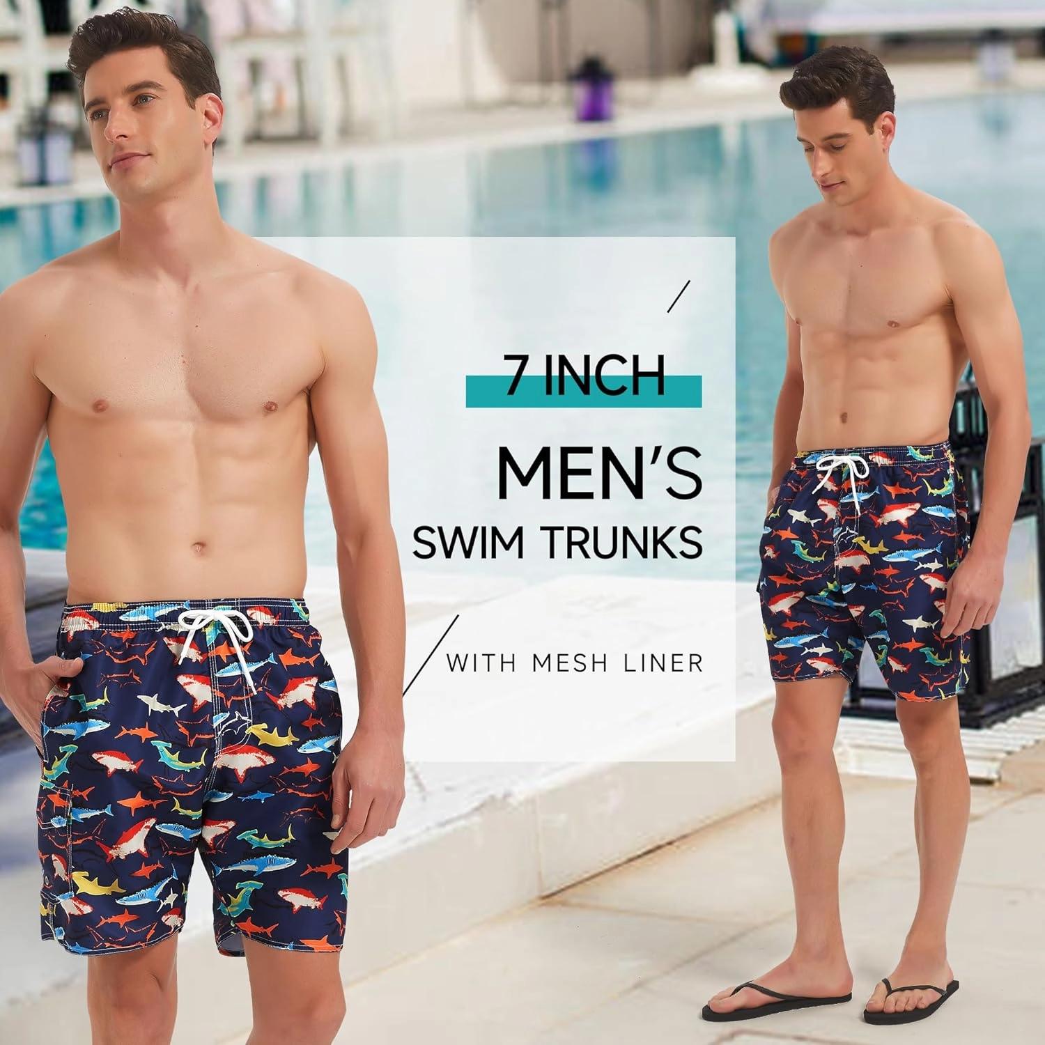 Mens Swim Trunks Swimsuit Trunks Swim Shorts Swimwear
