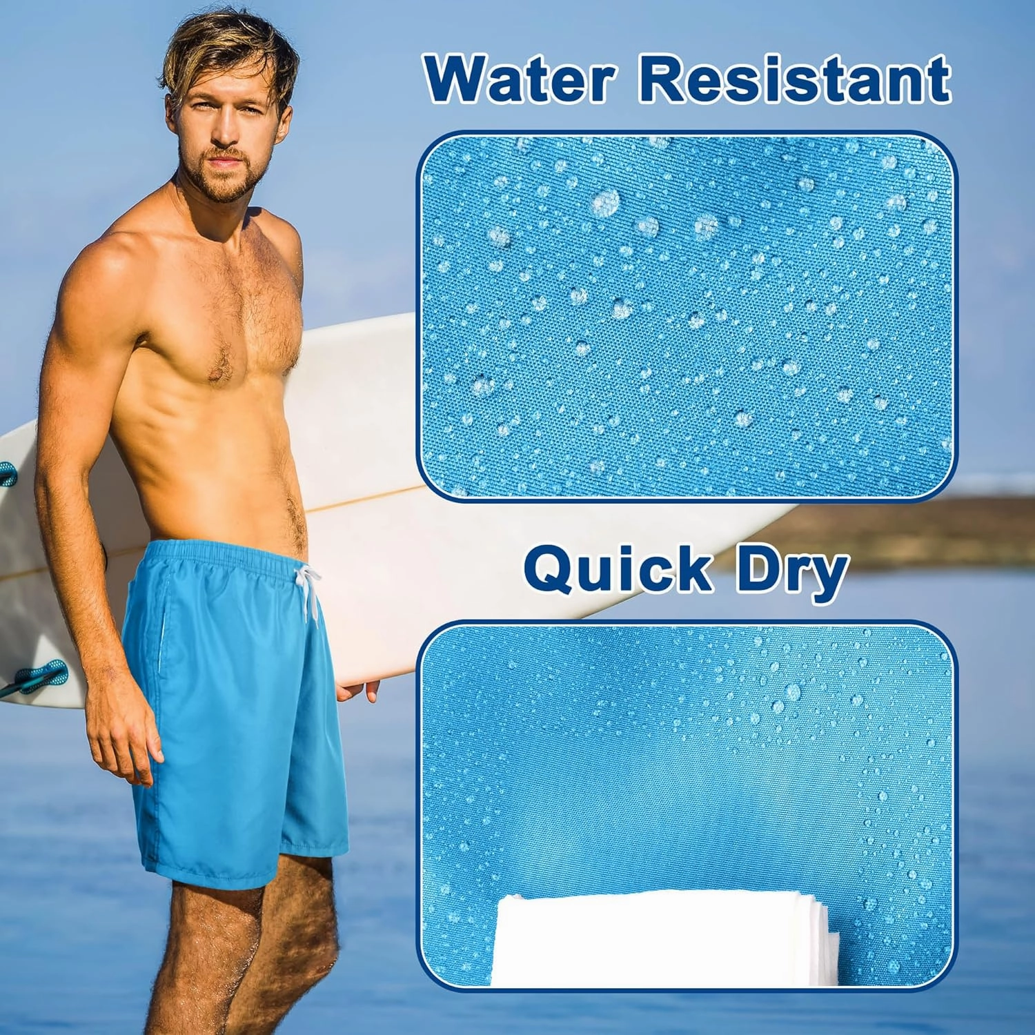 Mens Swim Trunks Swimsuit Trunks Swim Shorts Swimwear