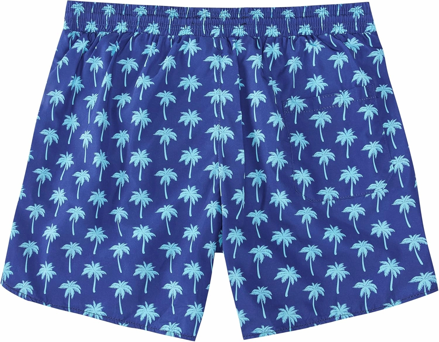 Mens Swim Trunks with Compression Liner 5" Stretch Board Shorts Quick Dry Zipper Pockets 2 in 1 Mens Bathing Suits