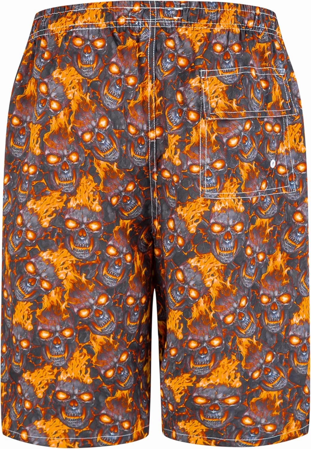 Mens Swim Trunks with Compression Liner 9" Stretch Board Shorts 2 in 1 Quick Dry Swimsuits Bathing Suits