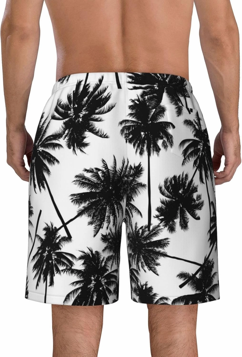 Mens Swim Trunks with Mesh Lining,Quick Dry Swimsuit Board Shorts Beach Pants Swimwear Bathing Suits