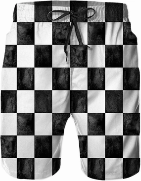 Mens Swim Trunks with Mesh Lining,Quick Dry Swimsuit Board Shorts Beach Pants Swimwear Bathing Suits