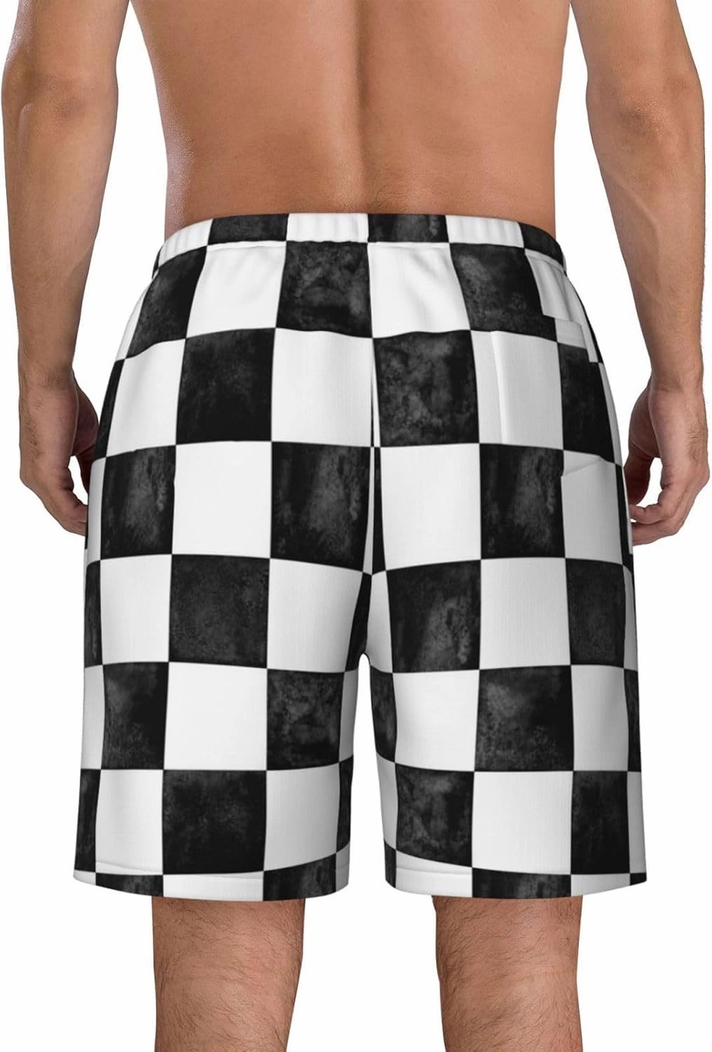 Mens Swim Trunks with Mesh Lining,Quick Dry Swimsuit Board Shorts Beach Pants Swimwear Bathing Suits