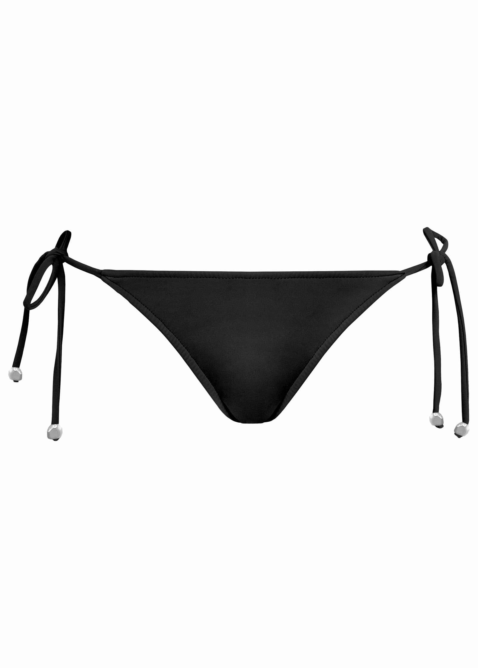 Miami Tie Side Moderate Bottom  - Black Beauty