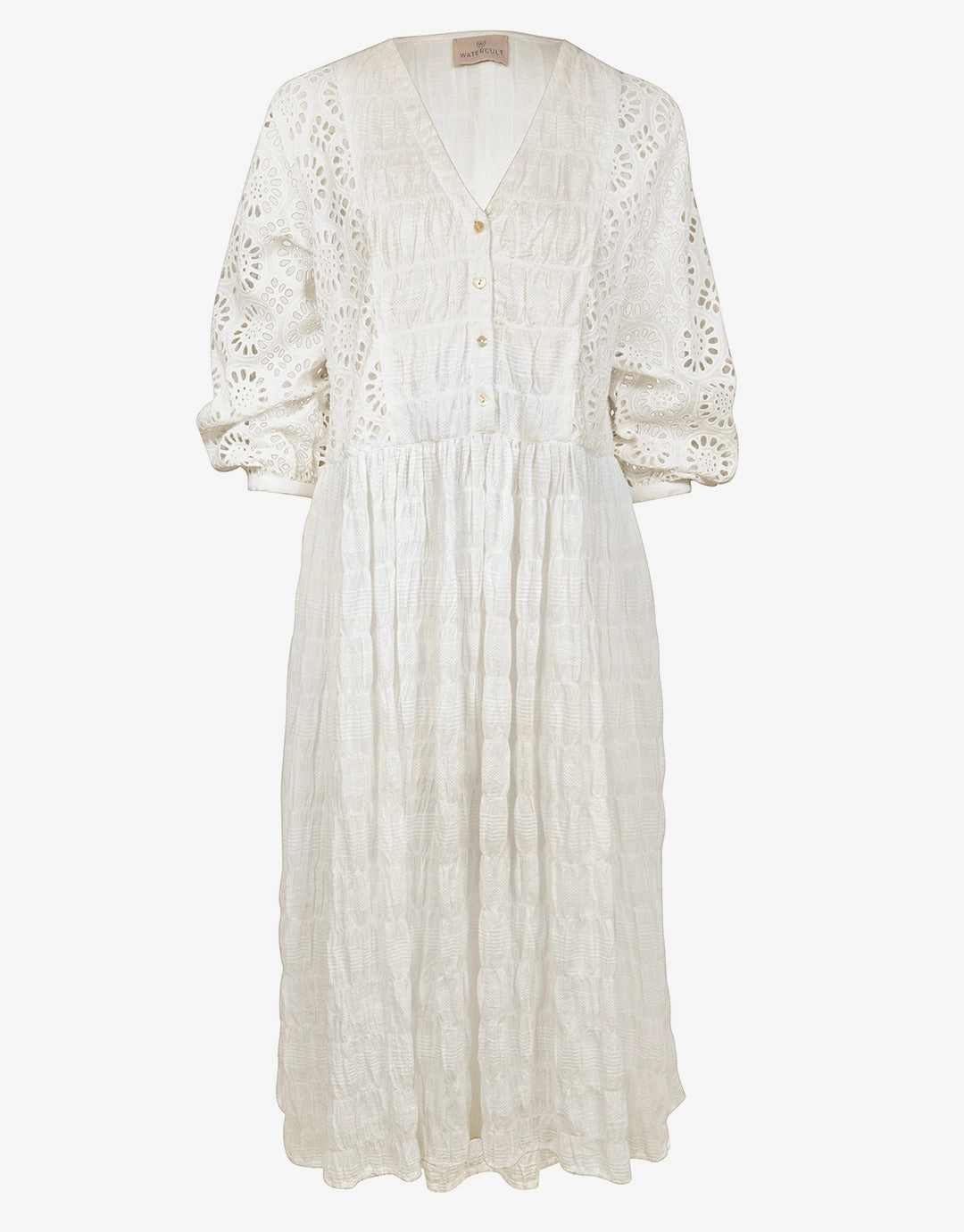 Midi Beach Dress - Optic White