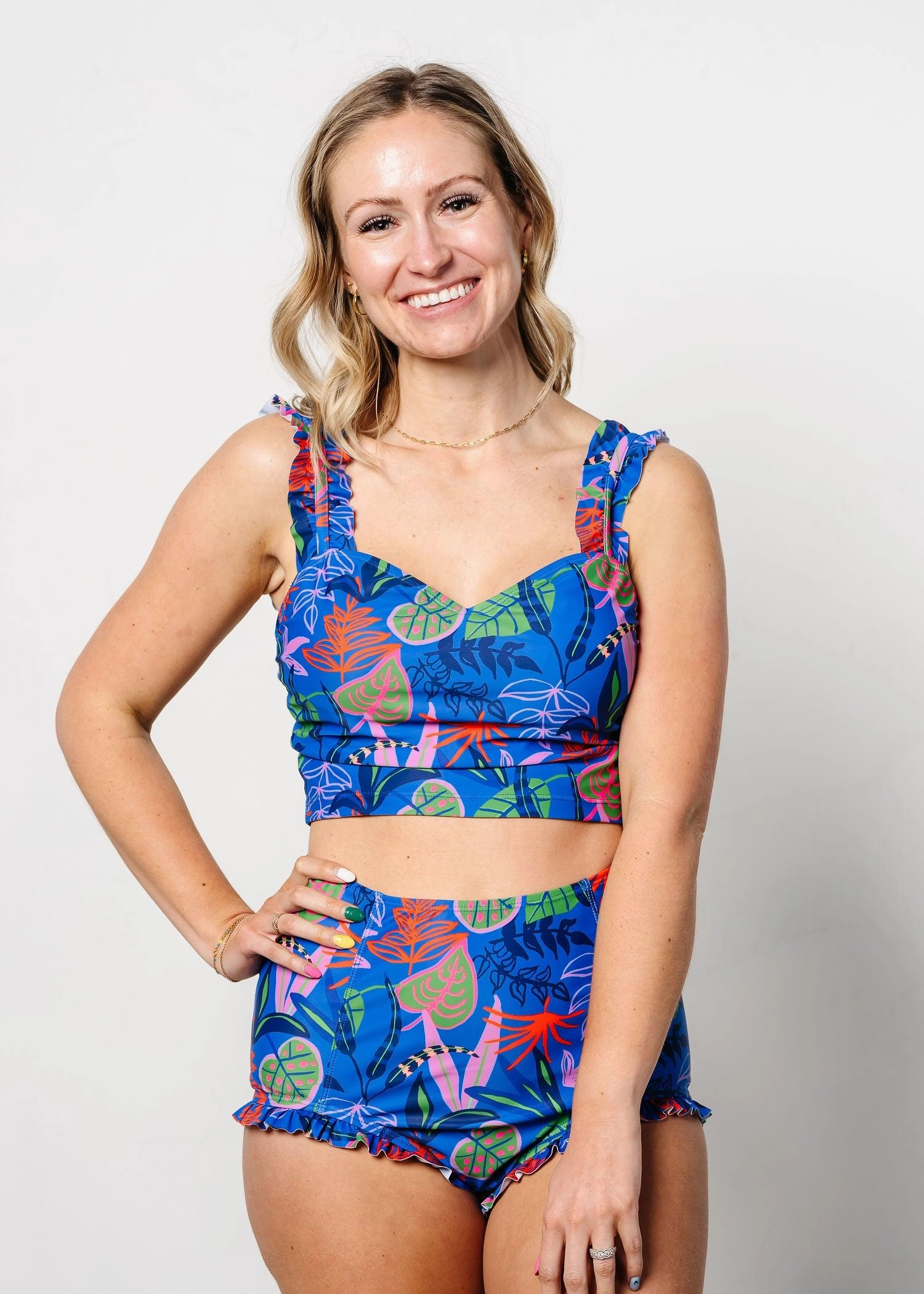 Midnight Jungle | All Ruffled Up Bottoms