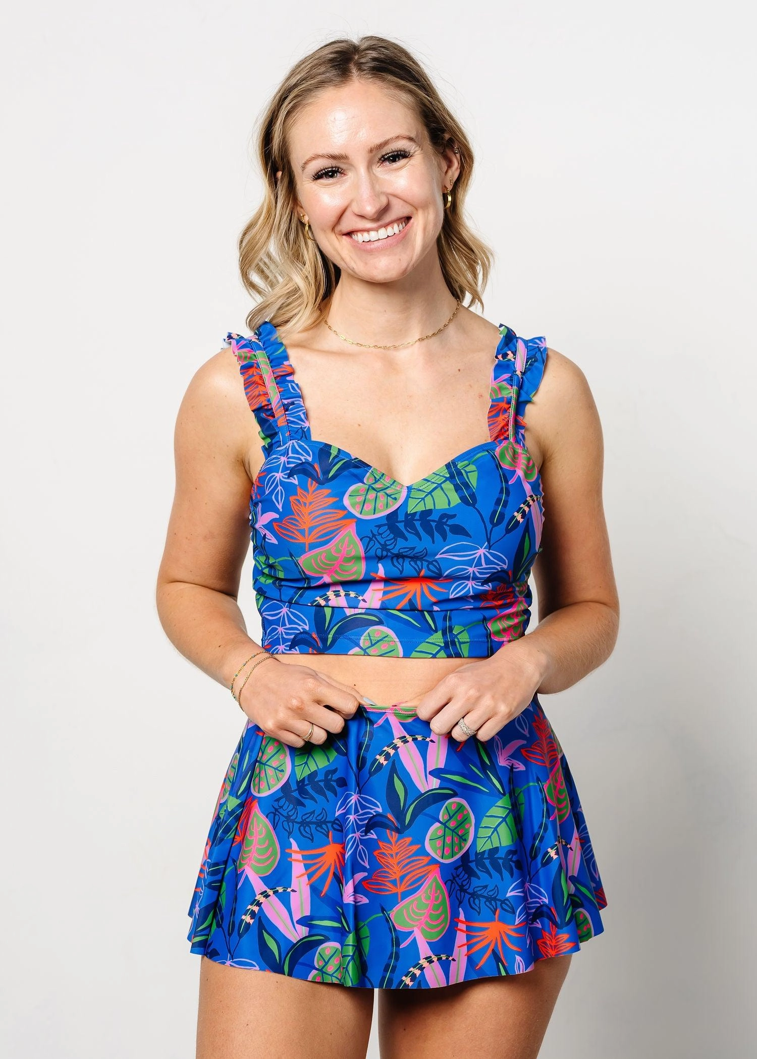 Midnight Jungle | Detached Short Skirt