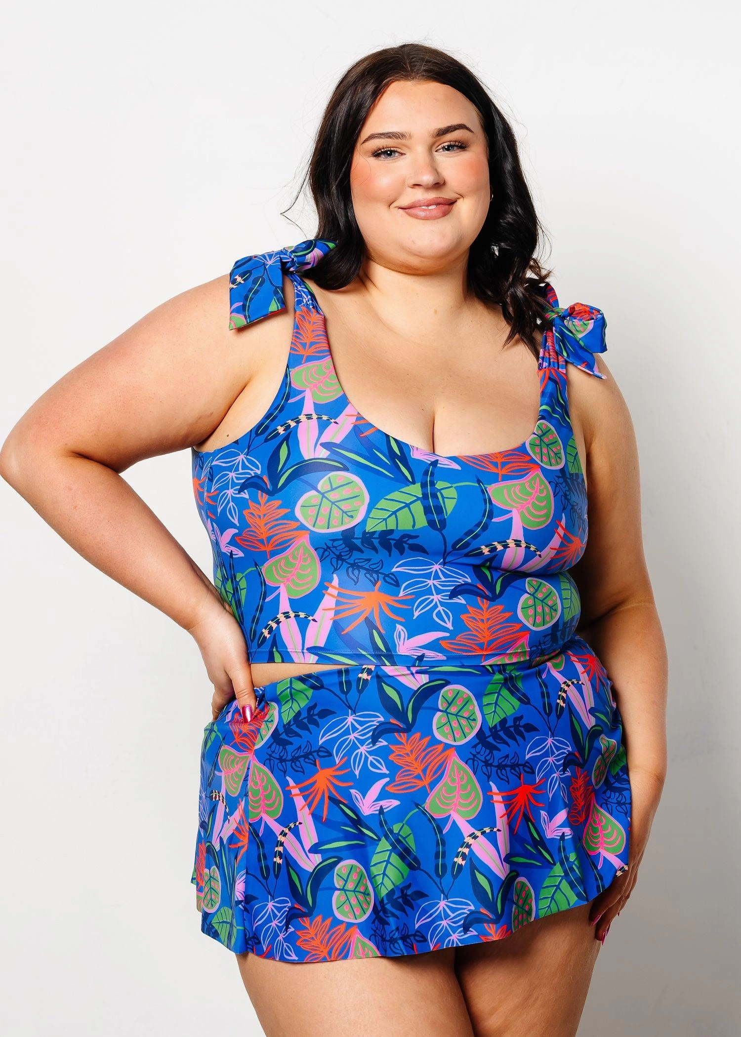 Midnight Jungle | Detached Short Skirt