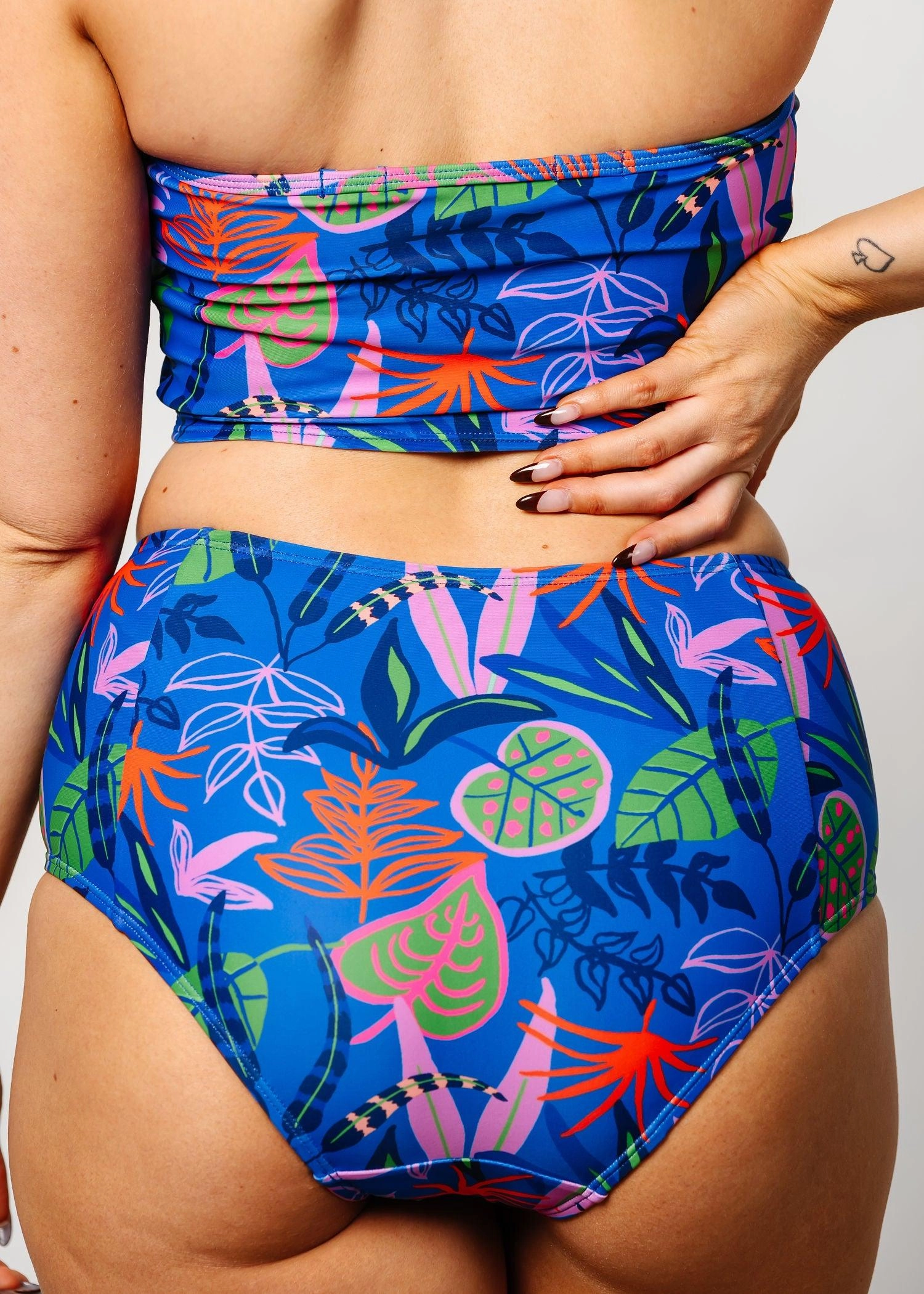 Midnight Jungle | Mid-Rise Bottoms