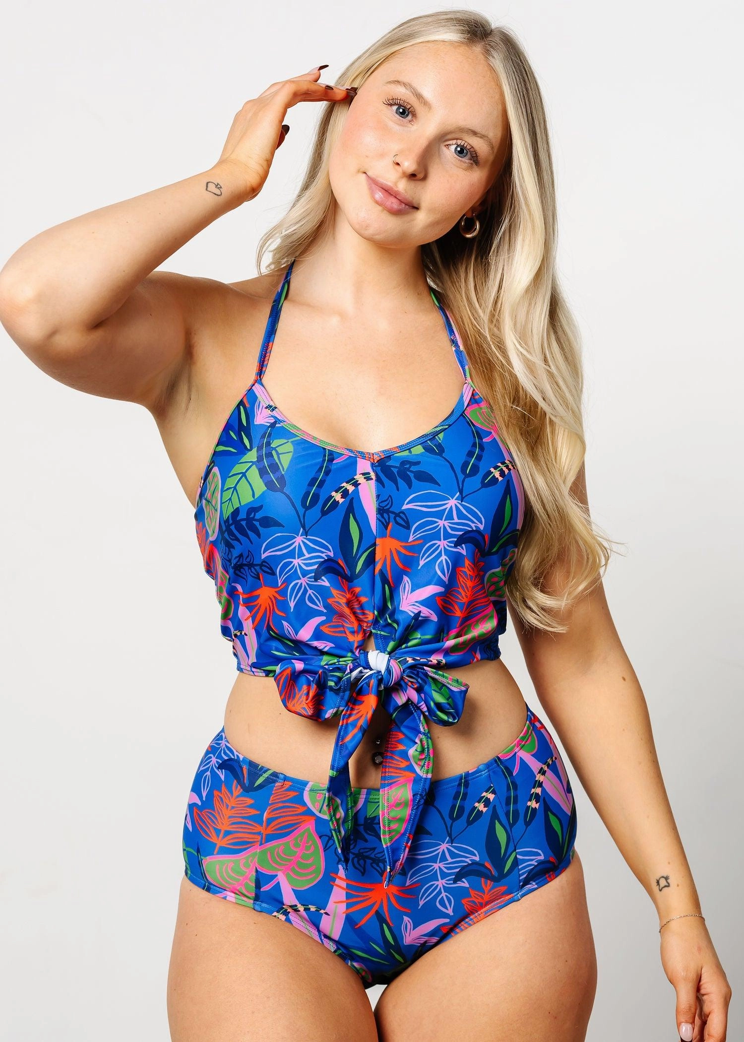 Midnight Jungle | Mid-Rise Bottoms