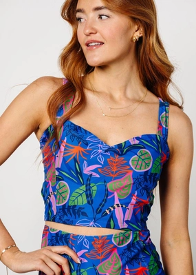 Midnight Jungle | Original Latter-Back Top