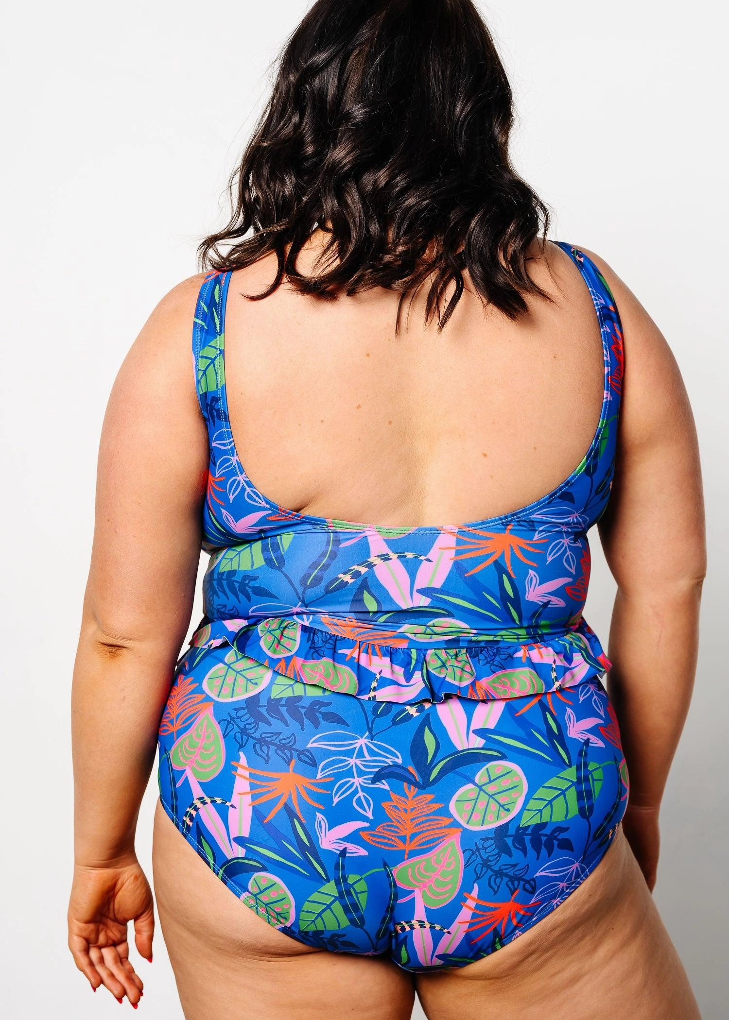 Midnight Jungle | Skirted One-Piece