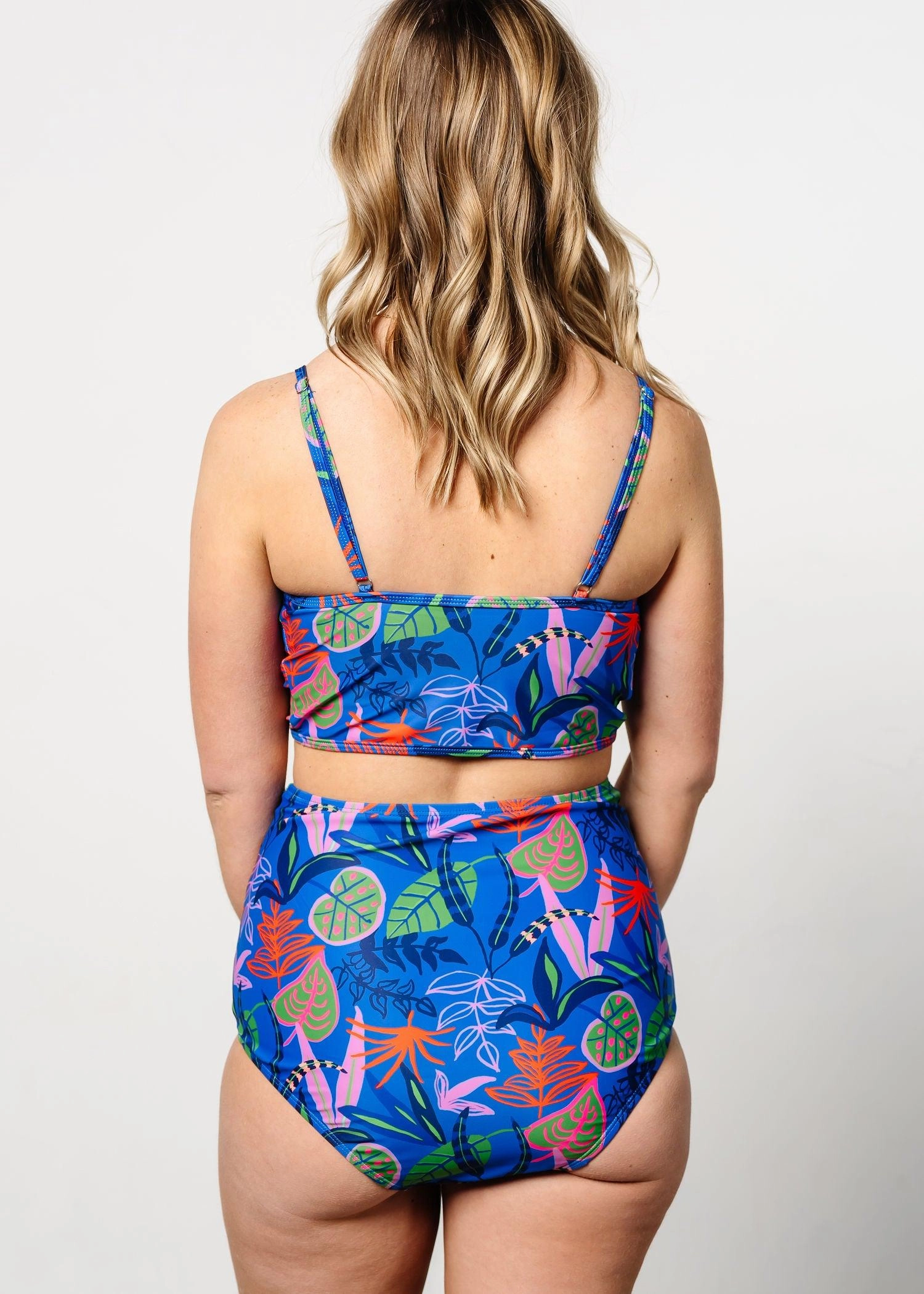 Midnight Jungle | V'D Crop Top
