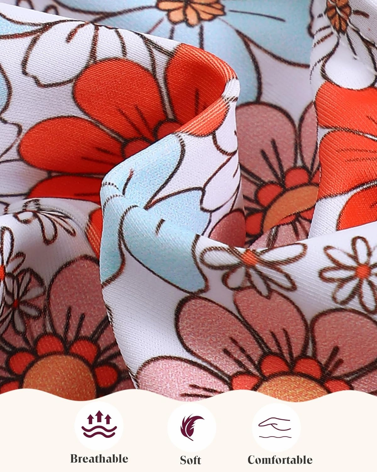 Mioglrie Baby Infant Swimsuit Girl Toddler Bathing Suit Girl Summer Beach Bikini Tankini Swimwear Hat 3-24 Months 2t-5t