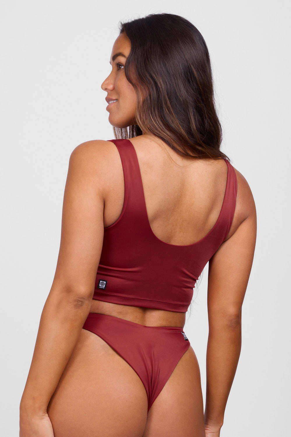Mira Bikini Top - Garnet