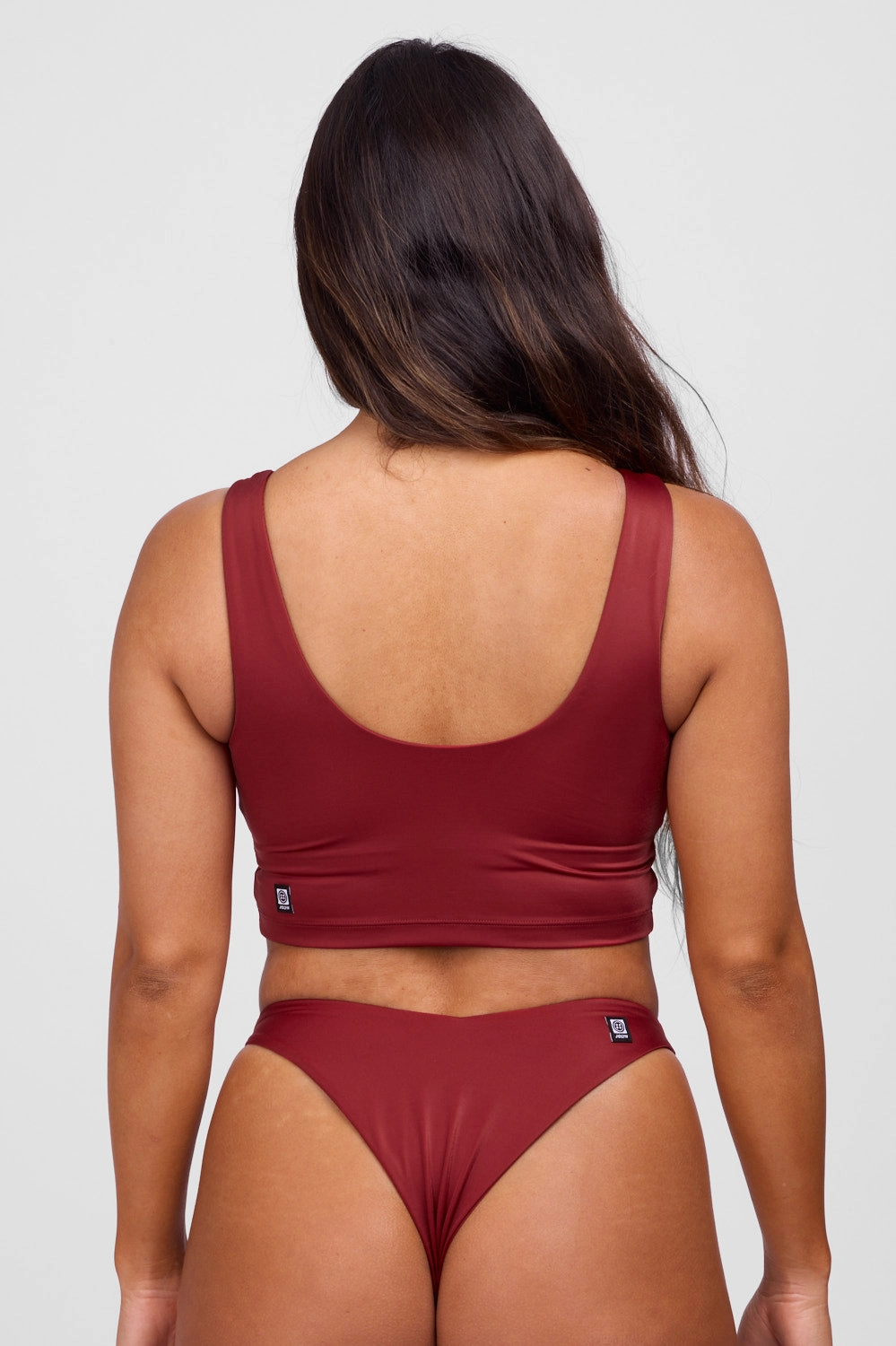 Mira Bikini Top - Garnet