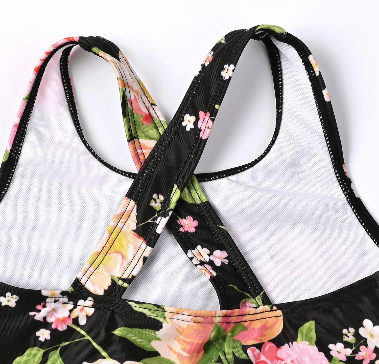 Mirawise Girls Swimsuits Swimwear Bathing Suit Beach Bikini Two Piece Tie Front Swimsiuts 4-13Y