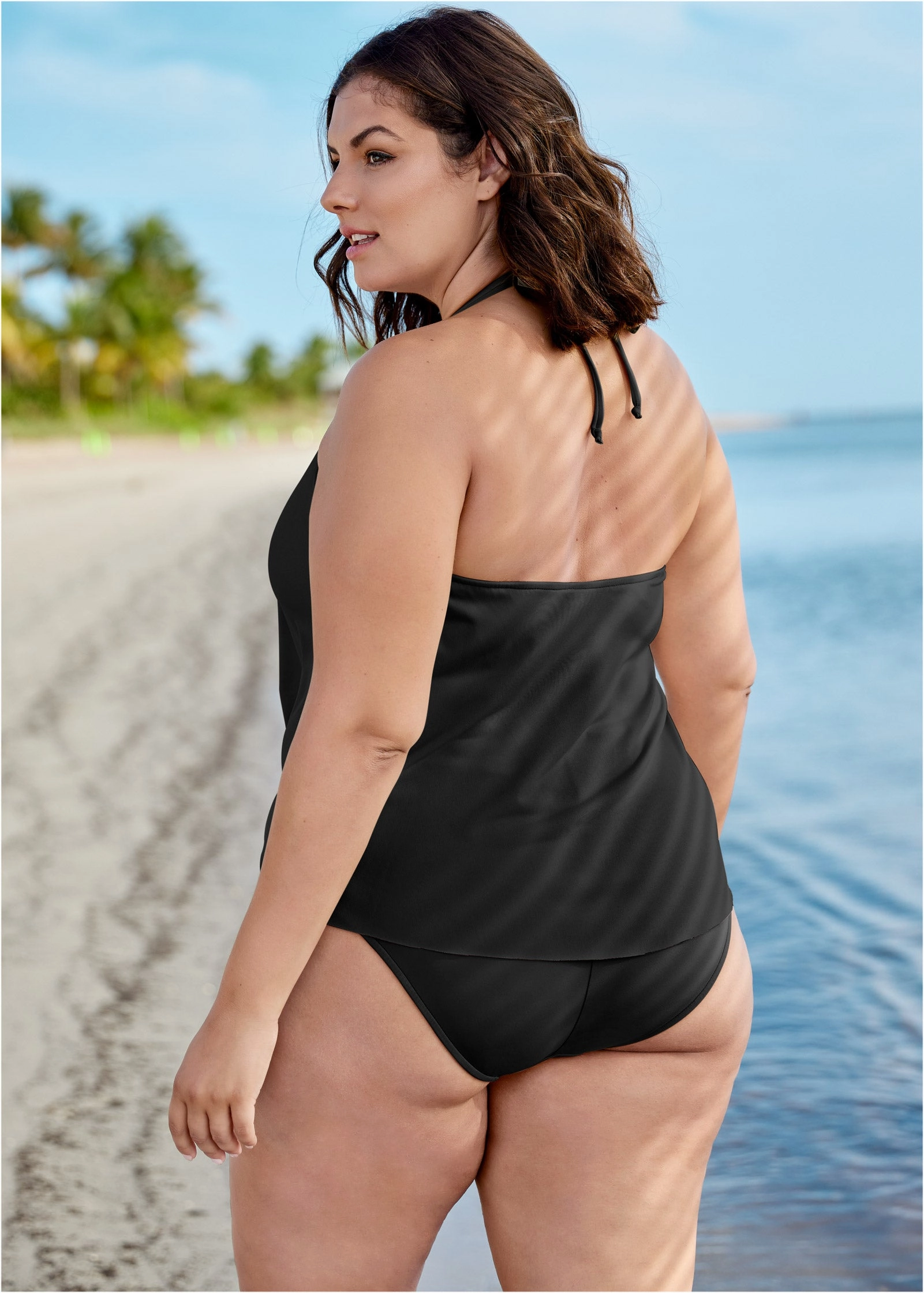 Mykonos Tankini - Black Beauty
