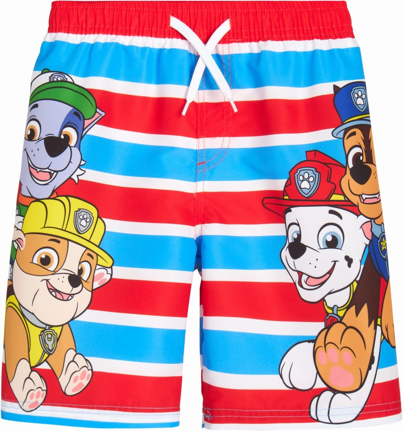 Nickelodeon Boys Swim Trunks - Paw Patrol Chase Marshall Rubble TMNT UPF 50  Boys Swim Shorts for Toddler and Little Boy