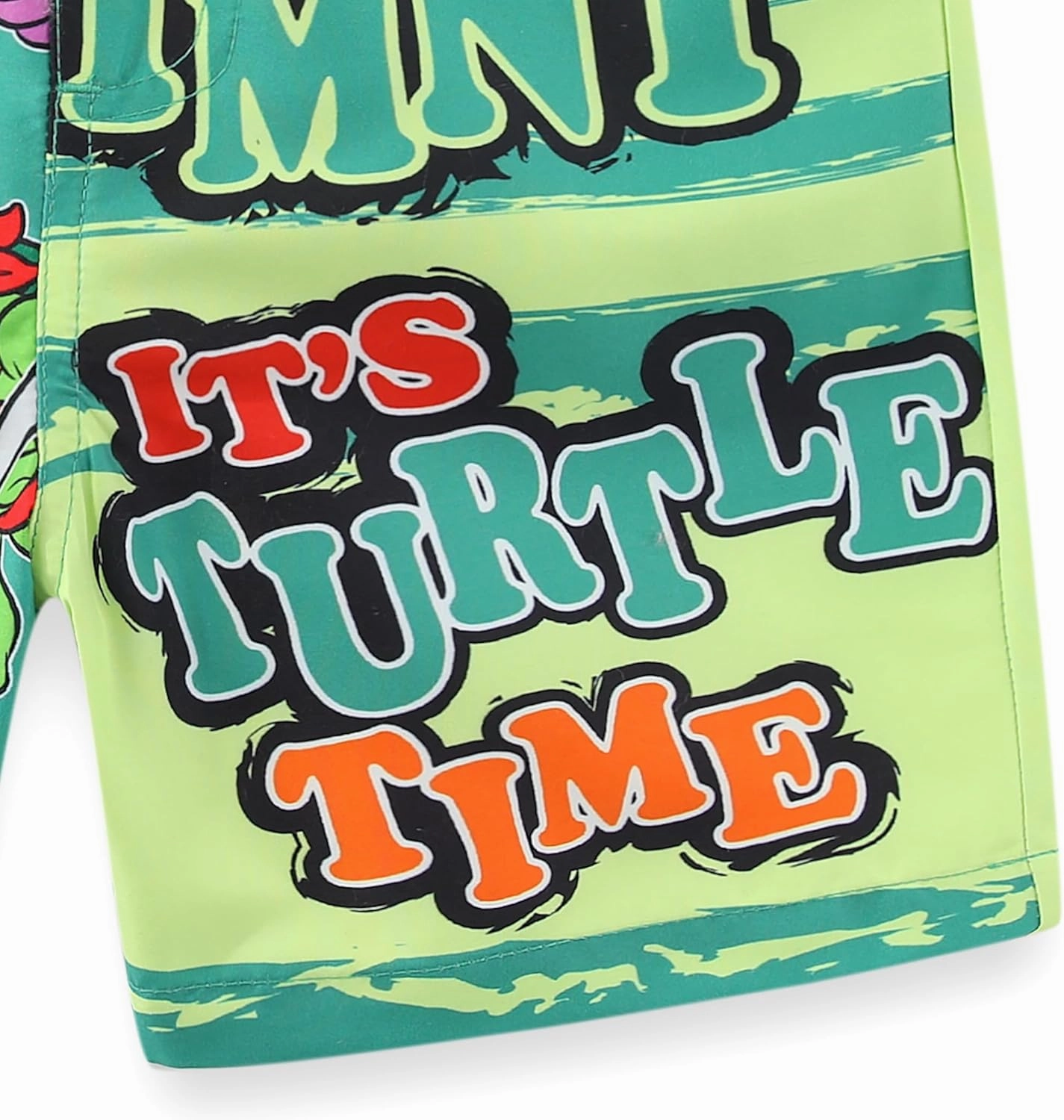 Nickelodeon Teenage Mutant Ninja Turtles Boys UPF 50  Swim Trunks Bathing Suit for Big Kids
