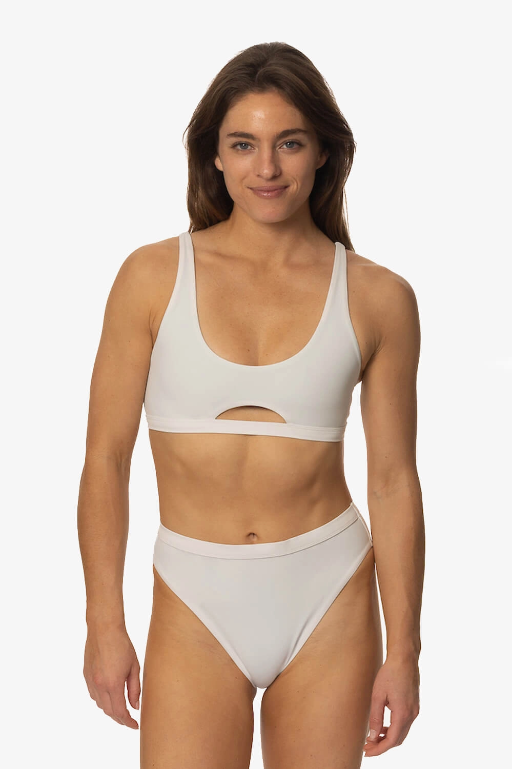 Nora Bikini Bottom - White