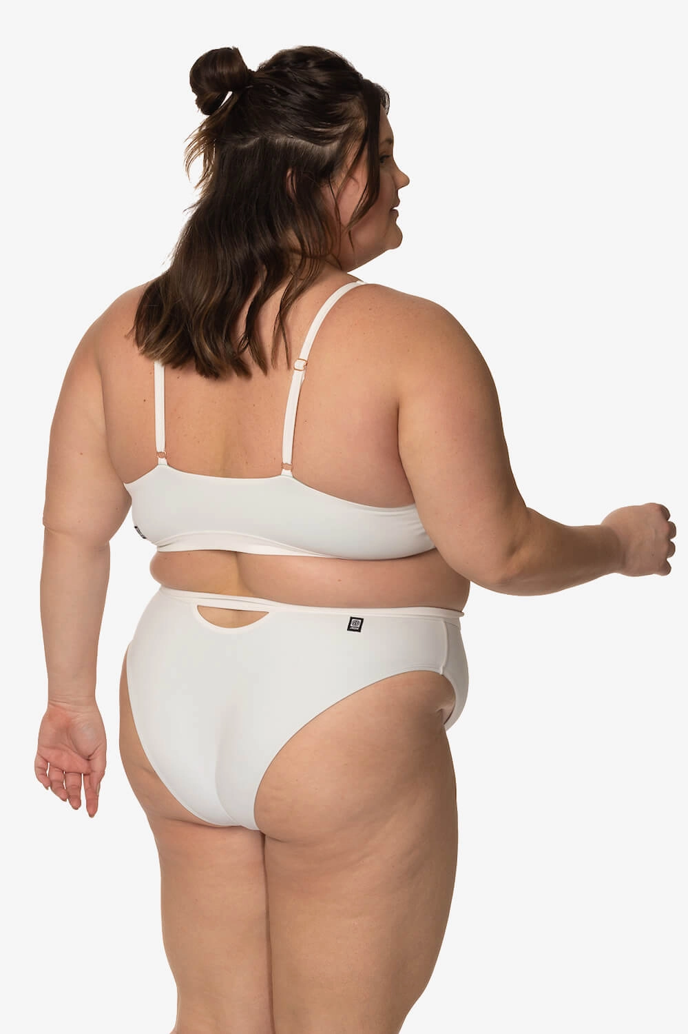 Nora Bikini Bottom - White