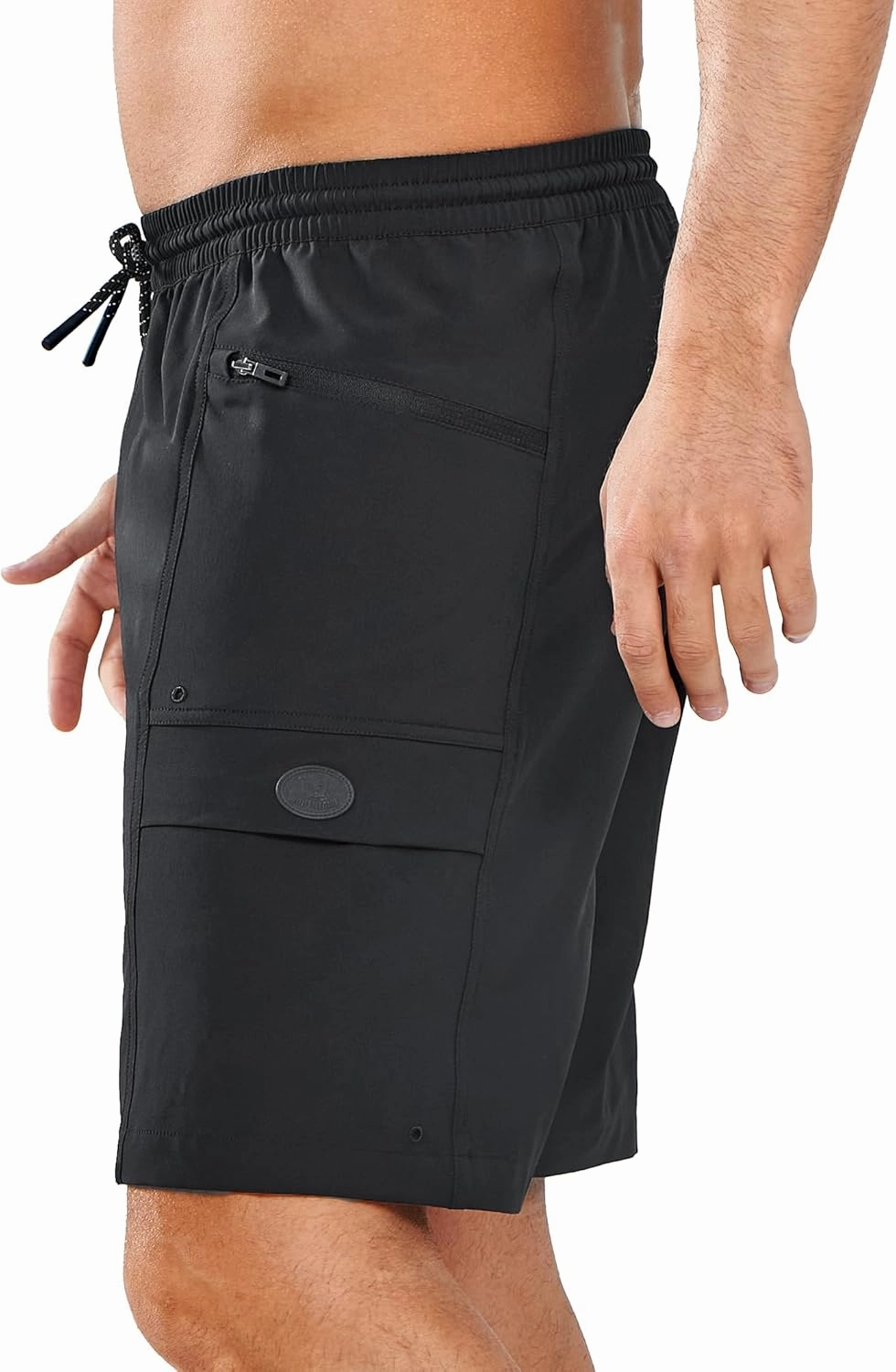 NORTHYARD Men's 9" Board Shorts with 4 Pockets Swim Trunks Swimwear for Men Bathing Suit - No Mesh Liner