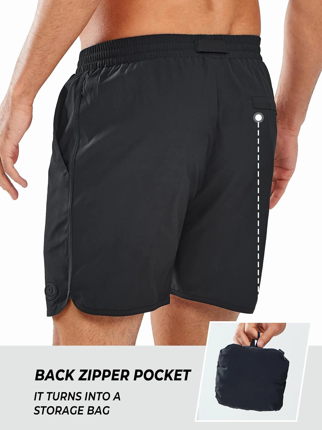 NORTHYARD Men's Swim Trunks 5" Quick Dry Swim Shorts with Mesh Liner Packable for Swimwear Surfing Beach Travel