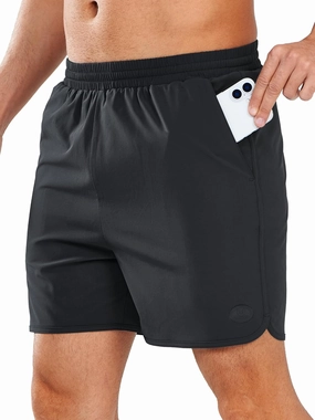 NORTHYARD Men's Swim Trunks 5" Quick Dry Swim Shorts with Mesh Liner Packable for Swimwear Surfing Beach Travel