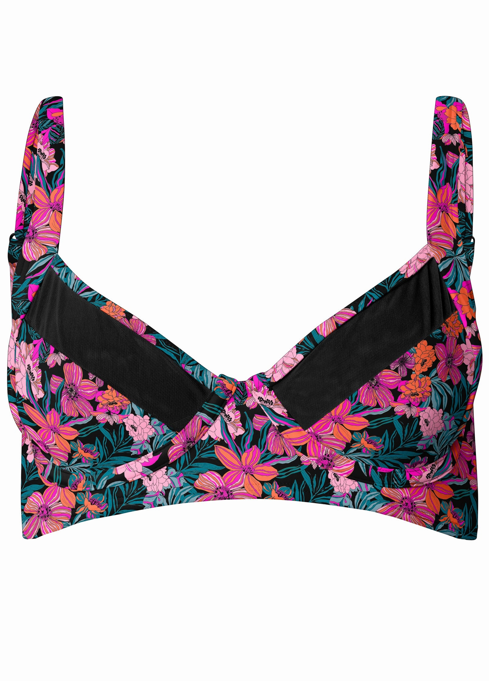 Nova Mesh Underwire Top - Hawaiian Hottie
