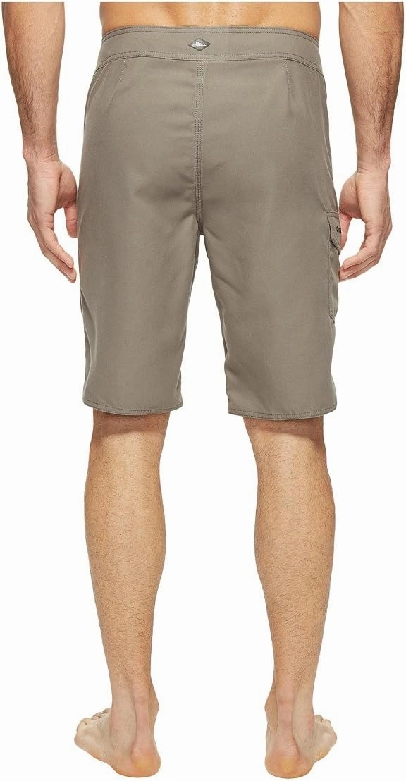 O'NEILL Men's 21 Inch Solid Boardshorts-Water Resistant Swim Trunks for Men with Quick Dry Stretch Fabric and Pockets